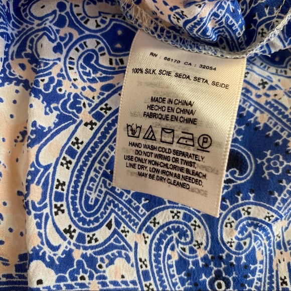 Anthropologie Maeve silk top - Picture 6 of 7